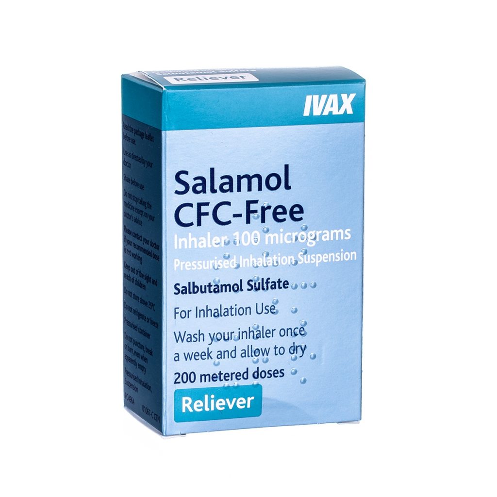 Salamol Inhaler Box Image