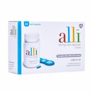 Buy Alli (Orlistat) 60mg Tablets Online UK Next Day Delivery Slimming Weight Loss