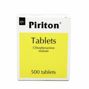 Piriton Tablets 4mg x 500 (Chlorphenamine Maleate)