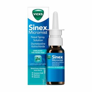 Buy Vicks Sinex Micromist Spray 15ml Online UK Next Day Delivery Nasal Pump Spray