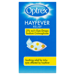 Buy Optrex Hayfever Relief Allergy Eye Drops Online UK Next Day Delivery 10 Ml