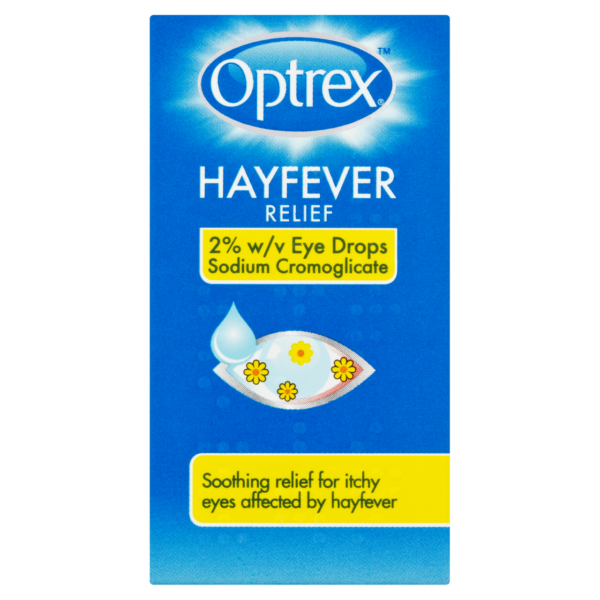 Buy Optrex Hayfever Relief Allergy Eye Drops Online UK Next Day Delivery 10 Ml