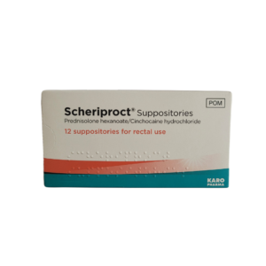 Scheriproct Suppositories - 12 Suppositories