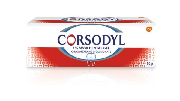 Buy Corsodyl Dental Gel Online UK Next Day Delivery Side Effects 50g