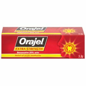 Buy Orajel Extra Strength Gel Online UK Next Day Delivery Dental 5.3 g