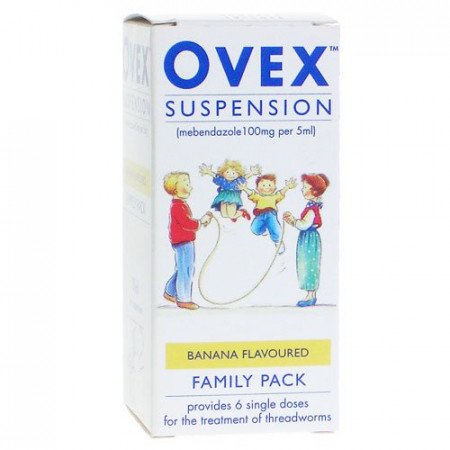 Buy Ovex Suspension Family Pack Online | Threadworm Treatment