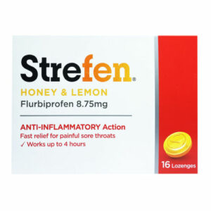 Buy Strefen Throat Lozenges Online UK Next Day Delivery Honey & Lemon Lozenges