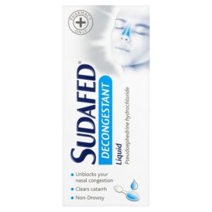 Buy Sudafed Decongestant Liquid Online UK Next Day Delivery Nasal