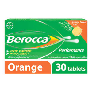 Buy Berocca Vitamin B Effervescent Orange Tablets 15/30 Online UK Next Day Delivery