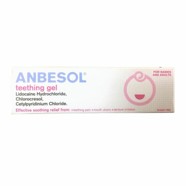 Anbesol sales teething gel