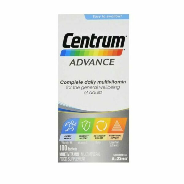 Buy Centrum Advance Complete Multivitamins Online UK Next Day Delivery