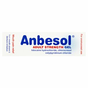 Anbesol Adult Strength Gel - 10g