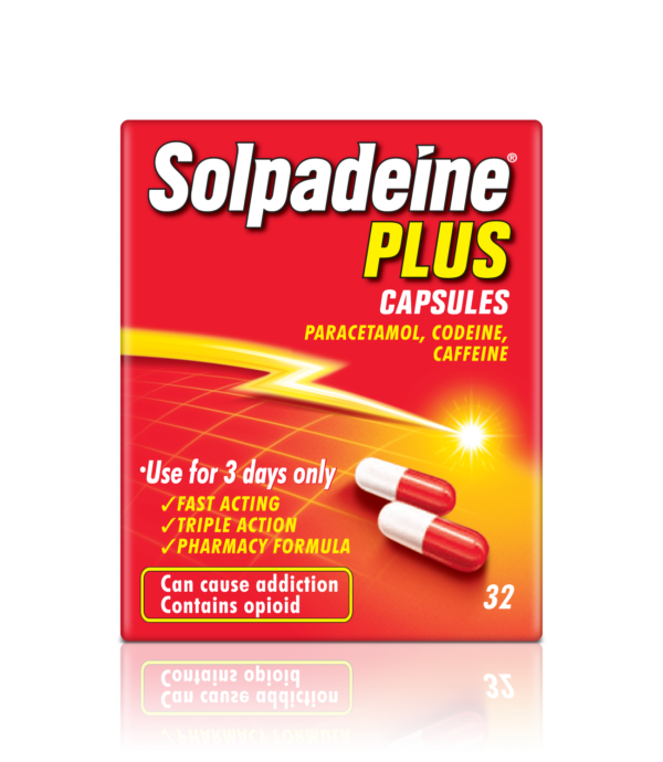 Buy Solpadeine Plus Capsules Online UK Next Day Delivery