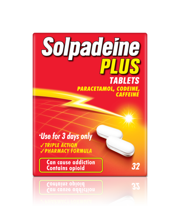 Buy Solpadeine Plus Tablets Online UK Next Day Delivery Soluble 32 16