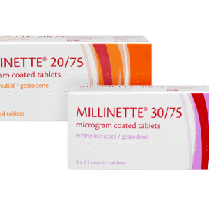 Buy Millinette Tablets Online Pill UK Next Day Delivery Contraceptive  30/75 Mcg 20/75 Mcg