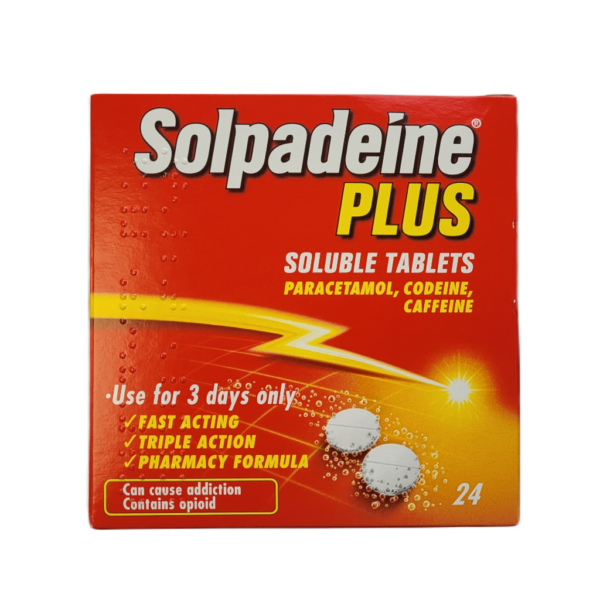 Solpadeine Plus Soluble Tablets - 24 Tablets