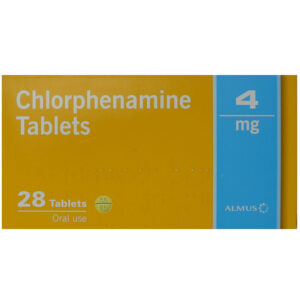 Chlorphenamine 4mg Tablets