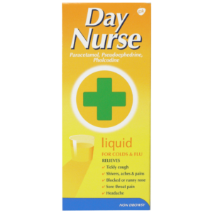 Day Nurse Liquid For Colds And Flu, Non Drowsy, 240ml.