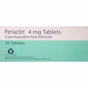 Periactin 4mg Anti-Histamine Tablets (30 Tablets)