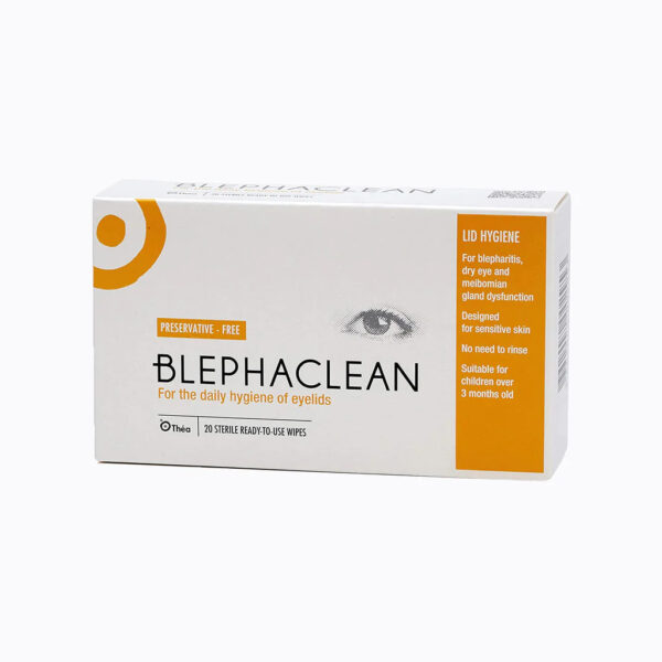 Blephaclean Sterile Eyelid Cleansing Wipes (20)