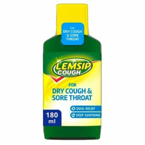 Lemsip Dry Cough Sore Throat Syrup 180ml