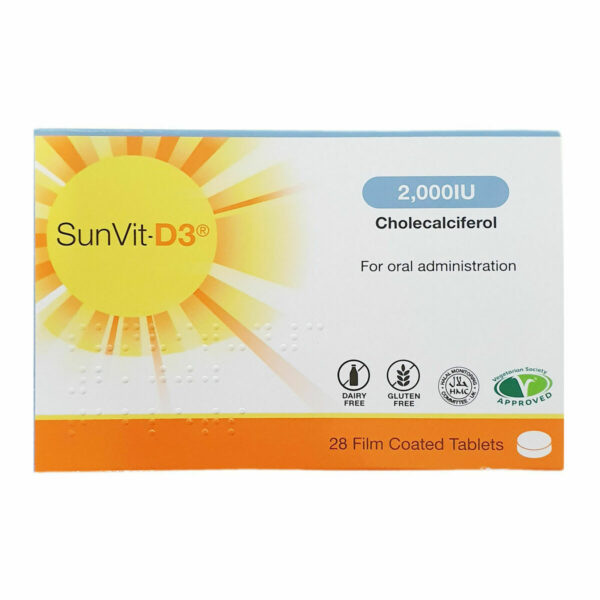 SunVit-D3 Tablets 2000 & 20,000 IU