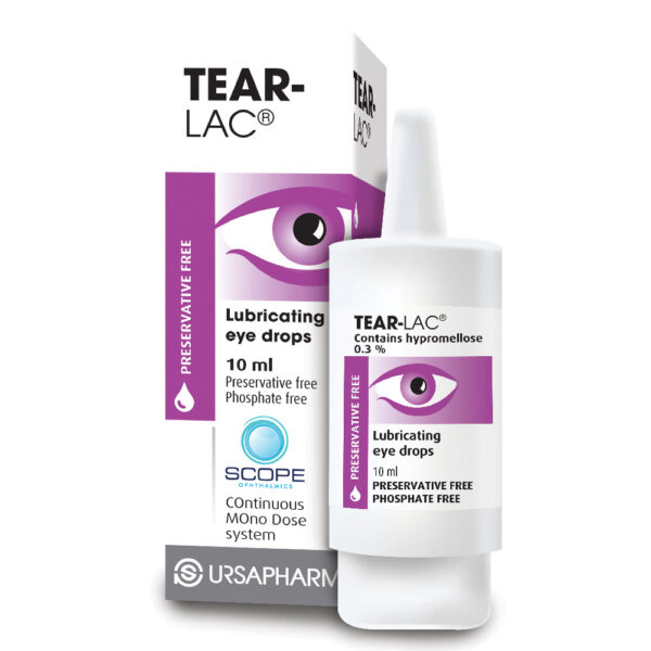 Tear-Lac Lubricating Eye Drops 10ml