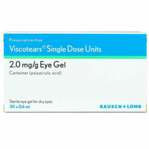 Viscotears Single Dose Units 2mg/g - 30 Pack