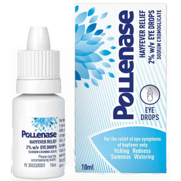 Buy Pollenase Hayfever Relief Eye Drops Online UK Next Day Delivery