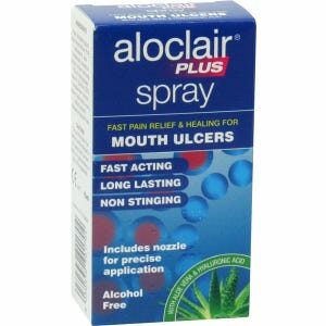 Buy Aloclair Plus Mouth Ulcer Spray Online UK Next Day Delivery