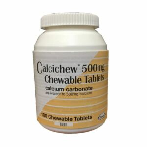 Calcichew 500mg Chewable Tablets - 100 Tablets