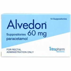 Buy Alvedon Paracetamol Suppositories Online UK Next Day Delivery