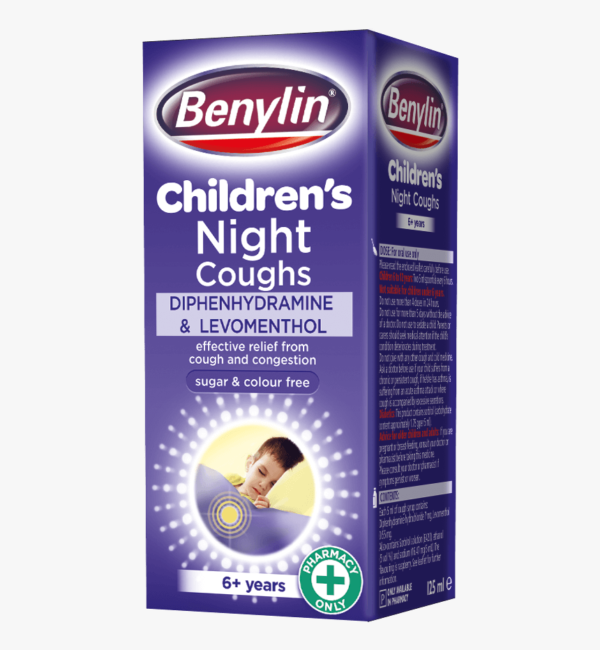 Buy Benylin Children’s Night Coughs Online UK Next Day Delivery