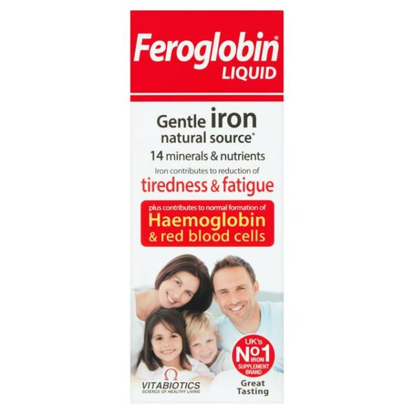 Buy Vitabiotics Feroglobin Liquid Online UK Next Day Delivery