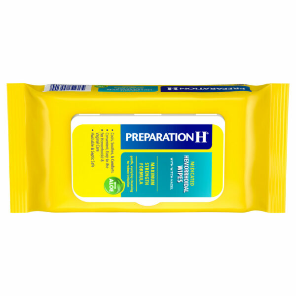 Buy Preparation H Wipes Online UK Next Day Delivery