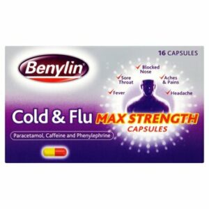 Benylin Cold & Flu MAx Strength Capsules