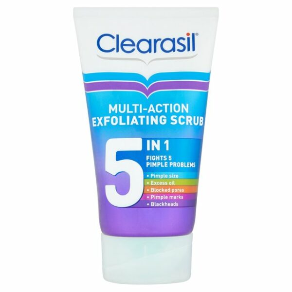 Buy Clearasil 5 in 1 Exfoliating Scrub Online UK Next Day Delivery