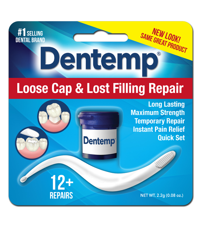 Dentemp Maximum Strength Loose Cap & Lost Filling Repair, 14+ Repairs