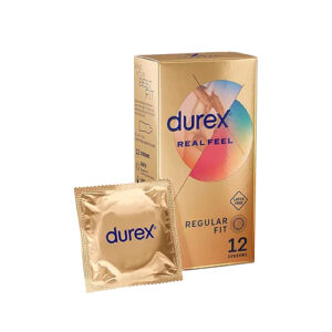 Durex Real Feel Condoms - 12 Pack