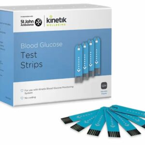 Kinetik Blood Glucose Test Strips (50)