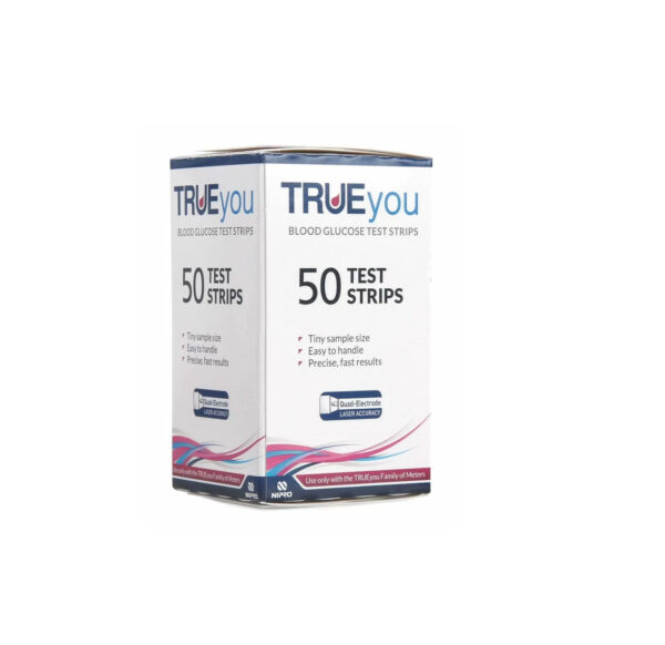 TrueYou Blood Glucose Test Strips - 50 Pack