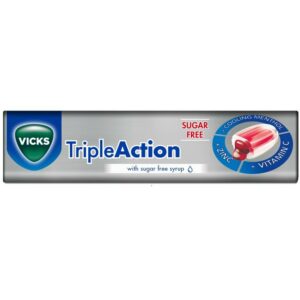 Buy Vicks Triple Action Lozenges Sugar Free Online