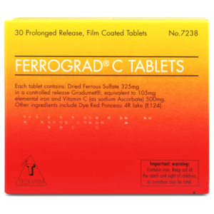 Buy Ferrograd C Tablets Online UK Next Day Delivery