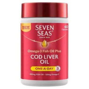 Buy Seven Seas Cod Liver Oil One-A-Day Capsules Online