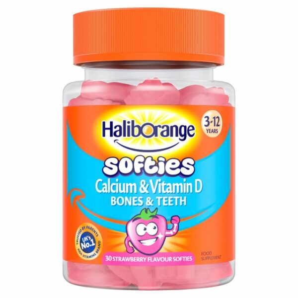 Buy Haliborange Softies Calcium & Vitamin D Strawberry Online UK Next Day Delivery