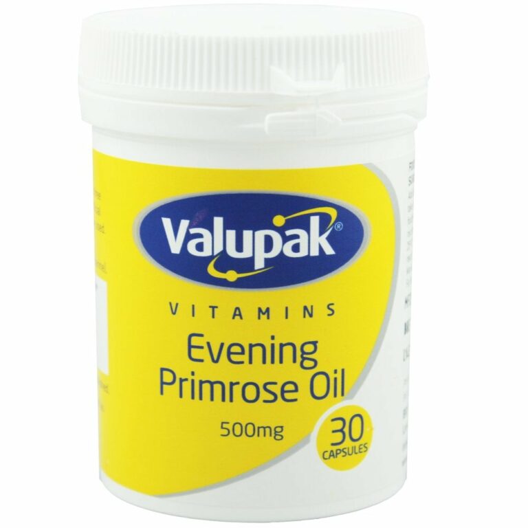 Buy Valupak Vitamins Evening Primrose Oil Online My Pharmacy