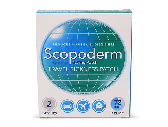 scopolamine patch for travel