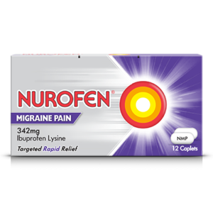 Buy Nurofen Migraine Caplets Online UK Next Day Delivery