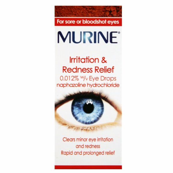 Buy Murine Irritation & Redness Relief Eye Drops Online UK Next Day Delivery