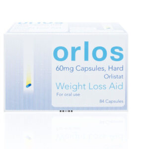 Orlos (Orlistat) 60mg Weight Loss Capsules - 84 Capsules